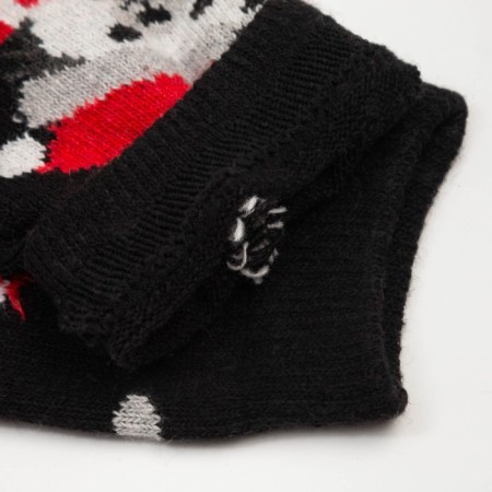 Women's socks “Bear in a hat”, black color, size 36-40-3