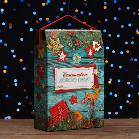 Gift box "turquoise bag", 22.5 x 34 x 10 cm