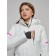 Ski jacket female, size 44, white color