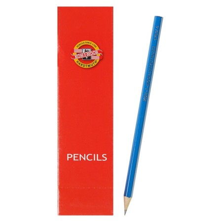 Chernographic pencil 2.0 mm, Koh-I-Noor Alpha 1703 2H, Blue Corps, L = 175 mm