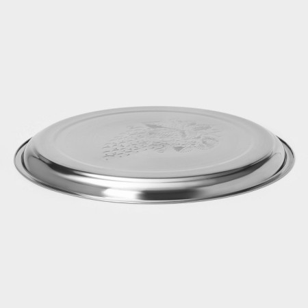 Stainless steel tray “Grape Vine”, 36 × 2.5 cm-2