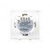 Sibling Powerlite-WS2W switch, wireless, sensory, 2 keys, white color