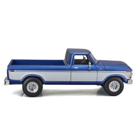 MASTO DIE-CAST 1979 Ford F150 Pick-UP, opening doors, 1:18, brown color-8