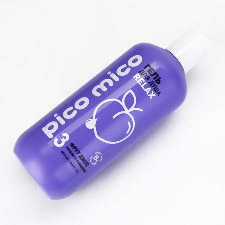 Shower gel, deep cleansing, 400 ml, fra-jus aroma, Pico Mico-3