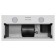 Kitchen hood Maunfeld Thams 601pm, 850 m3/h, 3 modes, white