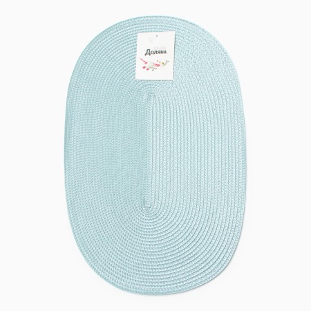 Serving shade "Oval", central blue, 45*30 cm-2