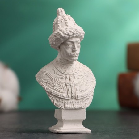 Bust "Tsar Alexei Mikhailovich" Bely, 4x2x7cm