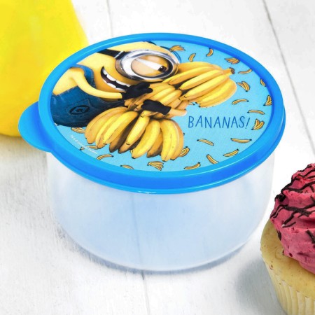 Lunch-Box round 500 ml, "Banans!" Despicable Me
