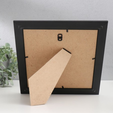 Photo frame Plastic "Mira" 20x20 cm gold (plastic screen)-3