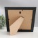 Photo frame Plastic "Mira" 20x20 cm gold (plastic screen)