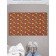 Fully rug in the hallway "Christmas radiance", size 45x75 cm