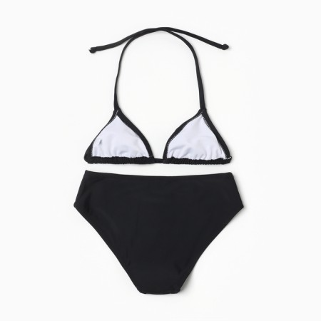 Separate swimsuit for girls, black color, height 104-110 cm-2