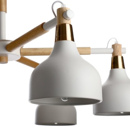 CALE "CAN" 6x40W E27 White 75x75x64 cm Bayerlux-2