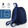 Children's backpack 21*9*23, lightning department, astronaut with a star in his hand, blue