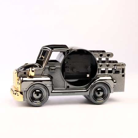 Clock - alarm clock "truck", discrete move, d -6.5 cm, 11 x 22.5 cm, aa-2