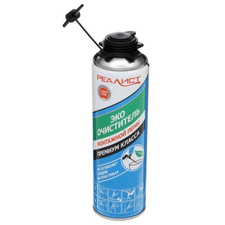 Realist mounting foam cleaner, 500 ml