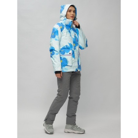 Ski costume is female, size 46, blue color-27