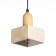 Lamp "Hoover" E27 40w beige 12x12x19-169cm