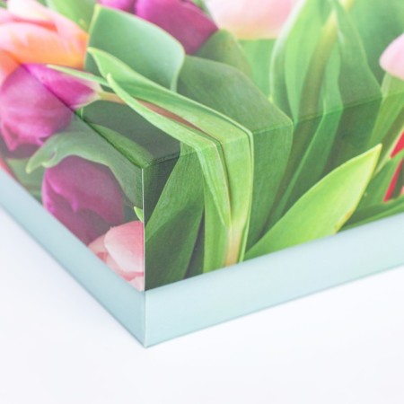 Gift box team "Tulips" 16.5 x 12.5 x 5.2 cm-3