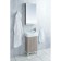 Aquaton Emma wardrobe, white color, oak navarra