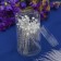Hair hairpin "Mini" Crystal, silver