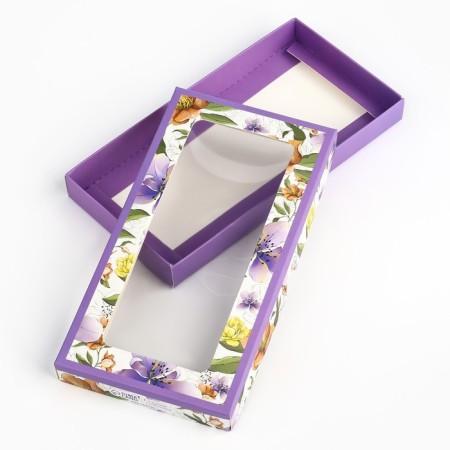 Botanika chocolate box, with a window, 16.4 x 8.4 x 1.7 cm-1