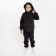 Children's vest, black color, height 134 cm