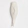 Nastenna-Vaza Decor "Fish" 26.2 x 7.3 cm, white