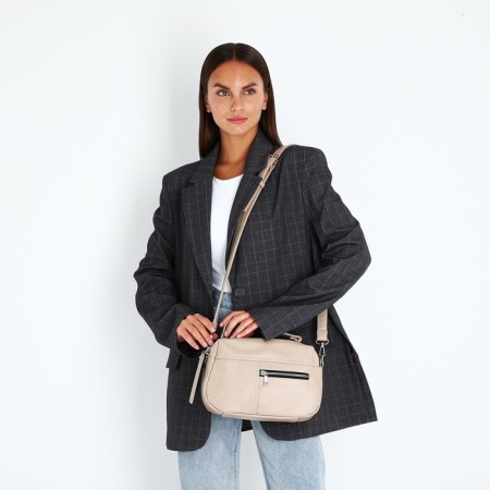 Board-sakwyazhi with zipper, beige color-6