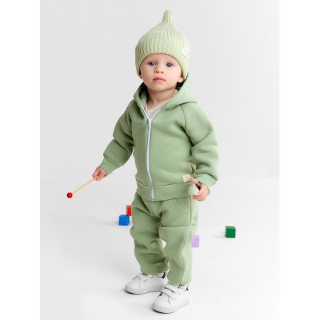 Costume: sweatshirt and pants crumb I Dino, height 68-74, green-1