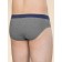 Male panties, size XXL, dark blue color, dark gray, 2 pcs