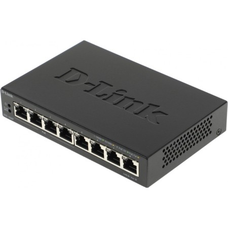 D-Link DGS-1008P/F1A 8G 4POE 80W T-shirt Unguided-3