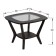 Journal table "Melbourne", 650 × 650 × 500 mm, color Venge