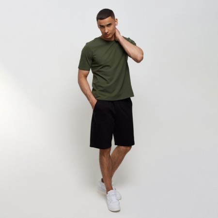 Men's shorts Minaku: Casual Collection Man Black Black Color, Rr. 50-3