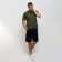 Men's shorts Minaku: Casual Collection Man Black Black Color, Rr. 50