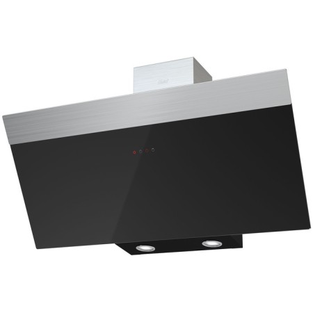 Exposure Krona Kristen 900 Black/Inox S, inclined, 1000 m3/h, 3 speeds, 90 cm