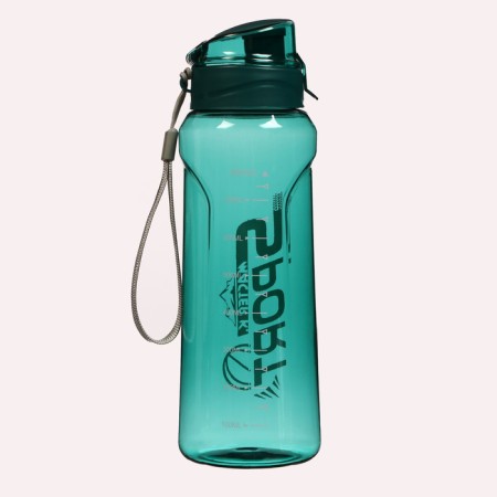 Water bottle, 800 ml, Sport, 23 x 7.6 x 4.8 cm, turquoise-1