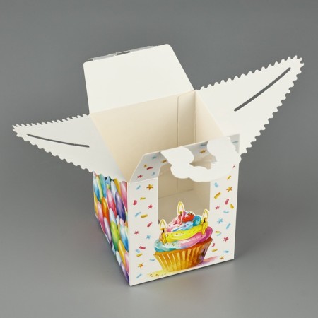 Box the team "Happy Birthday" 9 x 11 x 9 cm-5