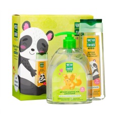 Gift set for bathing Clean line: shampoo-gel, 520 ml + gel Pen, 250 ml