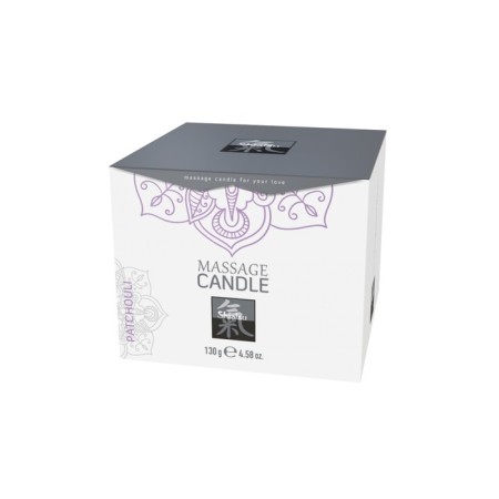 Hot Shiatsu massage candle, with patchouli aroma, 130 ml-1