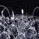 Bra "Pearls" 1x60W E14 chrome 21x22x15cm