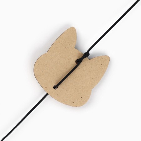 Teaser with wooden suspension "Muzzle", 4 cm-5