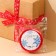 Decorative repression tape “Happy New Year!”, Red, 2 cm × 5 m