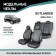 Autoshekhly for Mitsubishi Outlander, 2005-2012, Eco-leather black