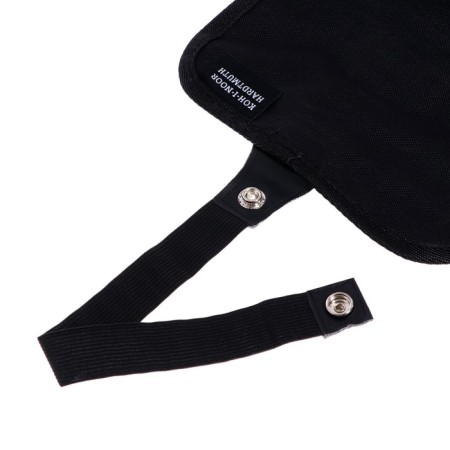 Penal soft twisting K-I-N 9050, 72 before, without filling, textile button, black-3