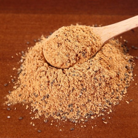 Smallness for losing weight, cutting wheat, chias, guarana, garzinia, apple, 100 g.-1