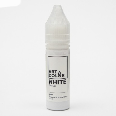 Gel dye Art Color, White, 15 ml