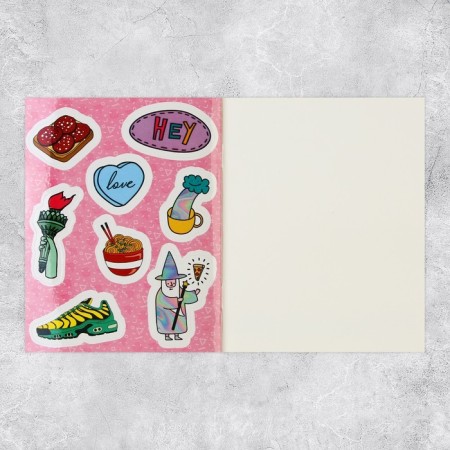 Album of stickers Boom Vibes, 8 sheets, 11 x 13.5 cm-9