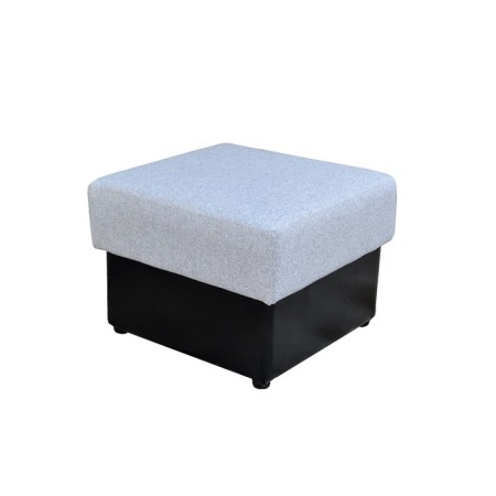 Pouf "Warsaw" Smart 10 / black eco -leather