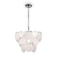 Suspended lamp Freya Fr5197pl-05ch Sophia, 470x470x735 mm, E14, 5x60W, color chromium